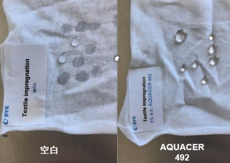 aquacer 492：引领织物与皮革护理新潮流的疏水产品